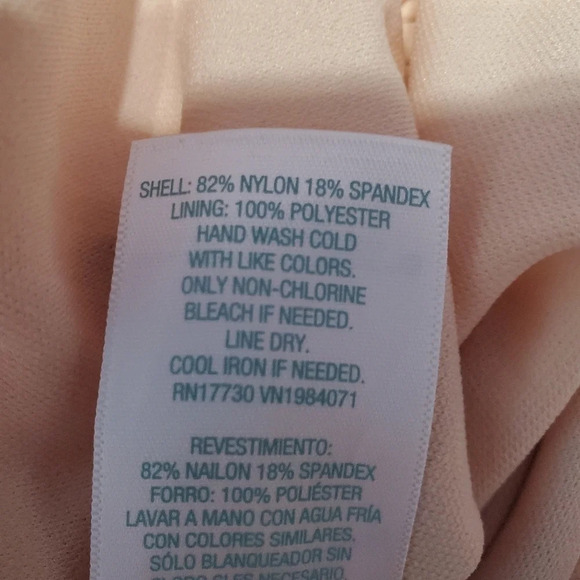 NWOT Kona Sol Women's Ruffle Shoulder High Coverage 1 PC Swimsuit L 12-14 - Picture 7 of 7